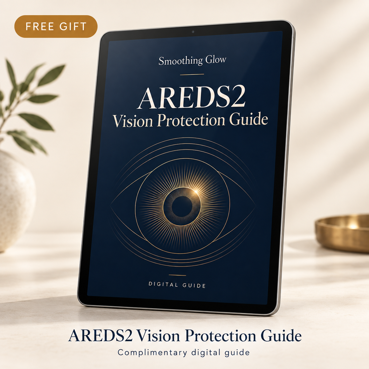 Smoothing Glow AREDS2 Vision Protection Guide — free digital gift