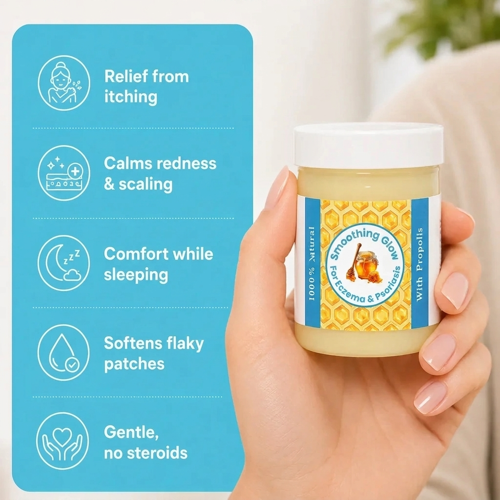 Smoothing Glow - Repair Balm For Eczema & Psoriasis | 1+1 FREE