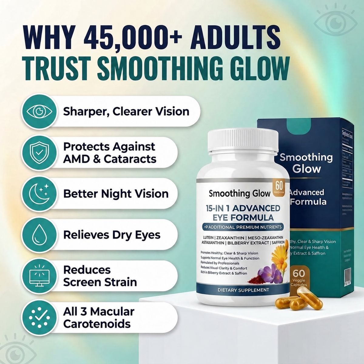 Smoothing Glow 15-in-1 Advanced Eye Formula — Why customers choose us